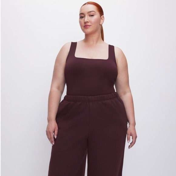 NWT Good American Burgundy Bodysuit - Picture 2 of 10